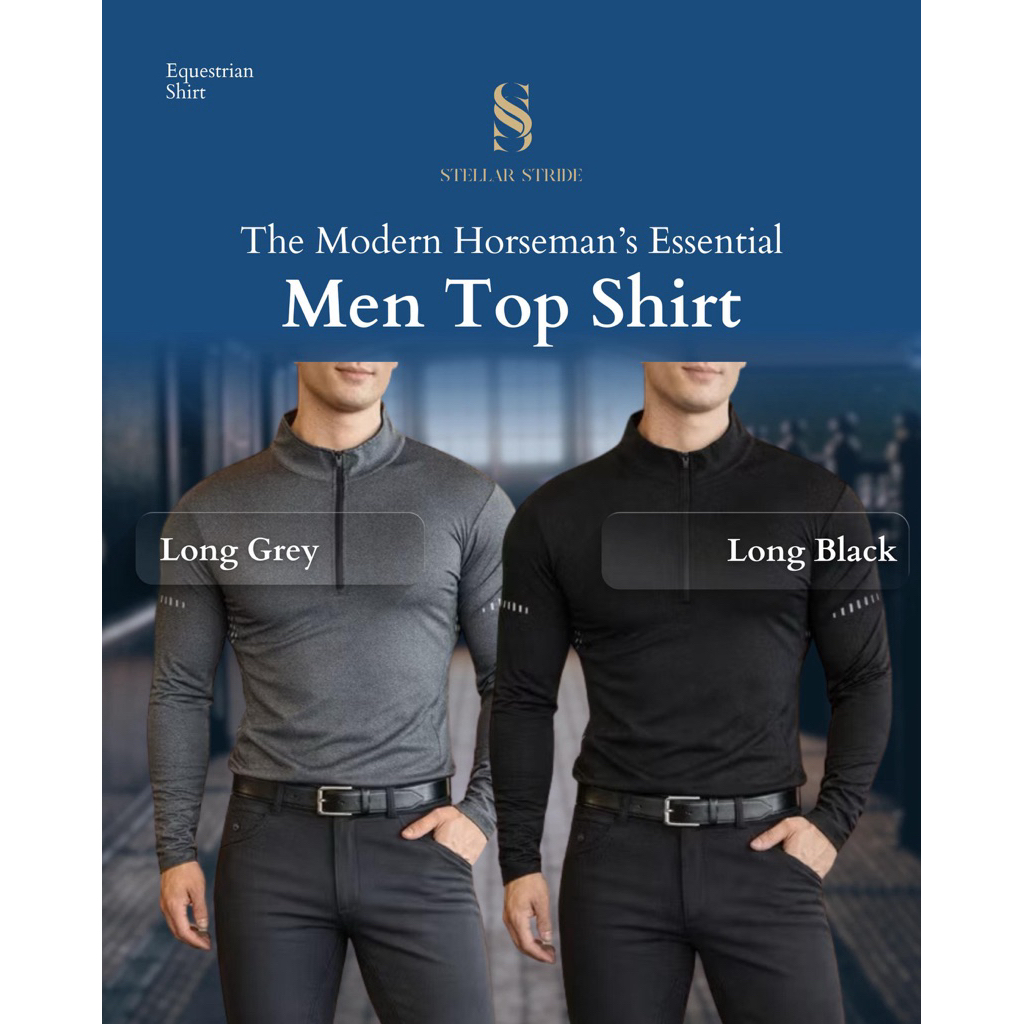 EQUESTRIAN MEN TOP | เสื้อม้าผู้ชาย | ม้าริง