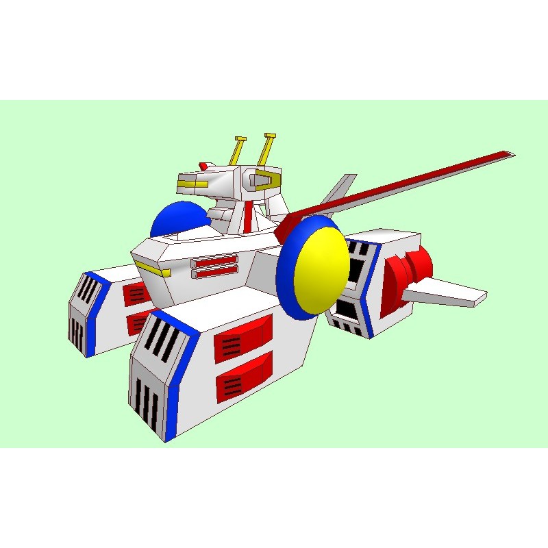 DIY Papercraft SCV 70 แผ่นกระดาษลายฐานสีขาว