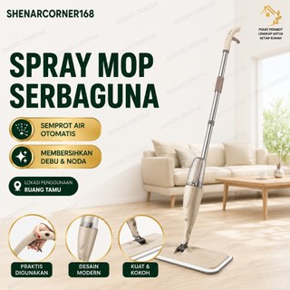 SHENAR SPRAY MOP ALAT PEL LANTAI SEMPROT MODERN/ KAIN PEL KAIN LAP PEMBERSIH LANTAI , SHENARCORNER168