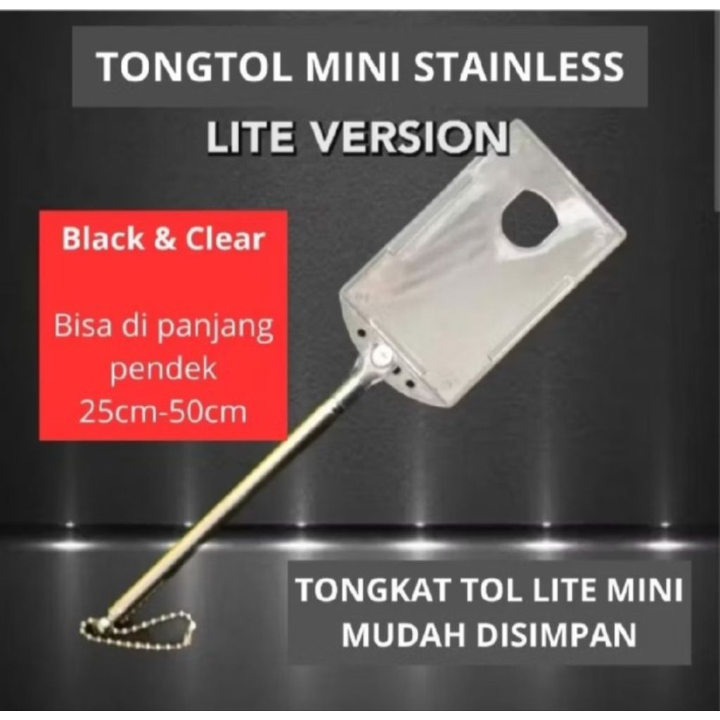 สแตนเลส Lite Toll Stick ยาวสั้น Telescopic Toll Stick สแตนเลส Toll Stick