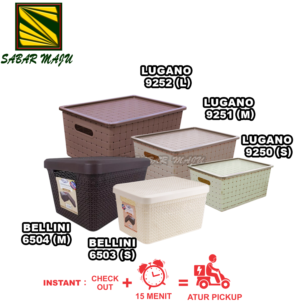 Hawaii ตะกร้าอเนกประสงค์ + ฝาปิด Lugano S 9250, M 9251, L 9252