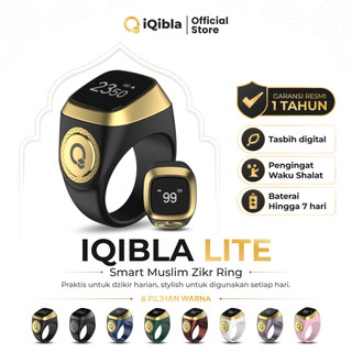 iQibla Zikr Ring Lite E01 Smart Tasbih Digital Hitung Zikir Harian Muslim Modern Baterai Tahan Lama Cincin Zikir