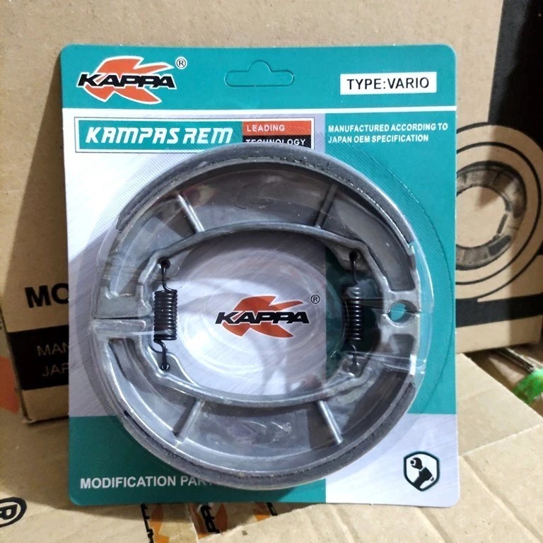 ผ้าเบรค VARIO ด้านหลัง vario 110 เก่า cbs fi techno 125 150 ใหม่ led 2015-2022 beat คาร์บูเรเตอร์ f1