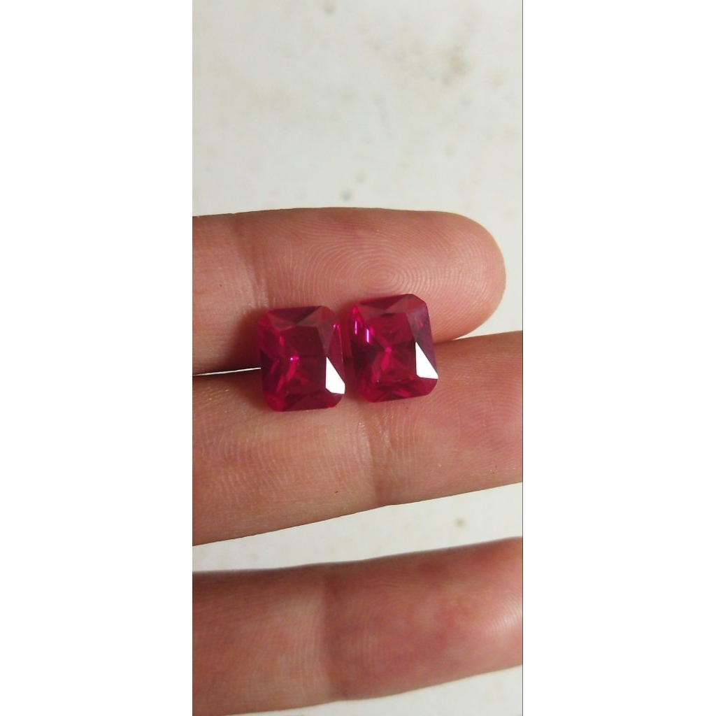 RUBI Ruby lab สร้างคอรันดัม/พลอยสยามดั้งเดิม 9 skl mohs