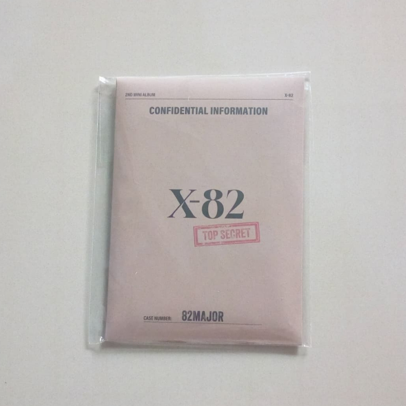 2ND MINI ALBUM 82 MAJOR CONDENTIAL INDFORMATION (X-82)