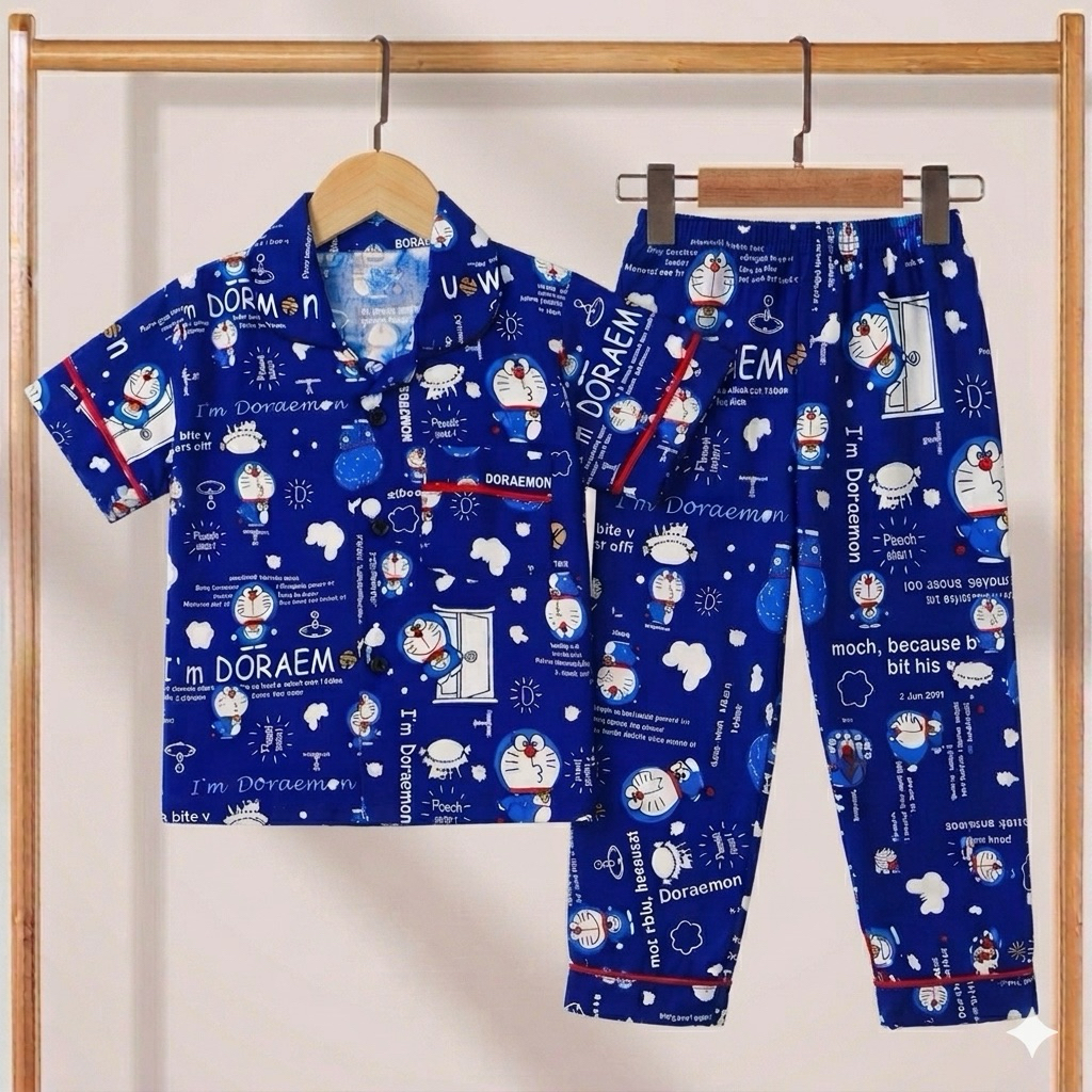 ชุดนอนโดราเอมอน ชุดสูทเด็ก เสื้อผ้าเด็ก