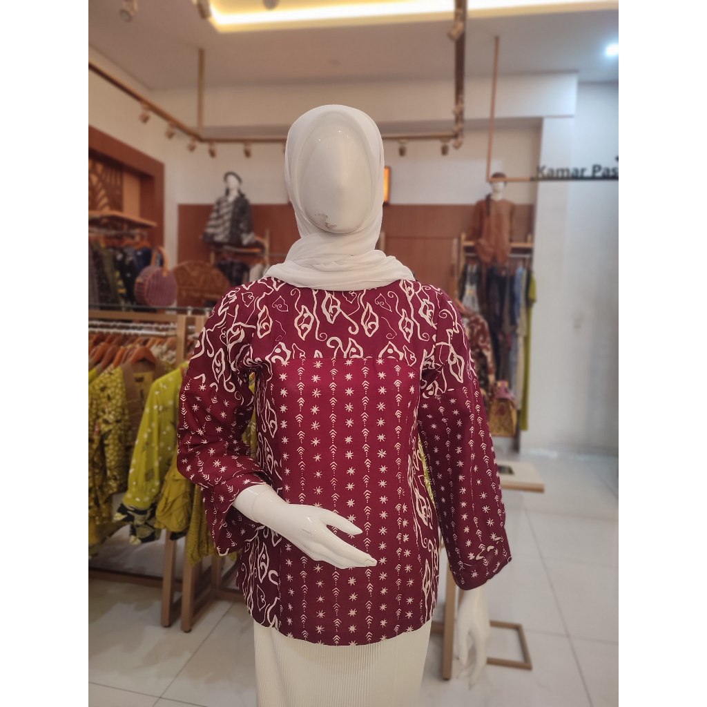 Martadireja Batik - เสื้อบาติก Vanita Stampton Garutan