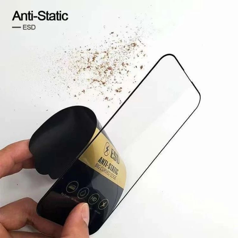 กระจกใสป้องกันรอยขีดข่วน ESD Static / กระจกนิรภัย Anti-Static REDMI หมายเหตุ 8 9 9T 10 10s 11 12 13 
