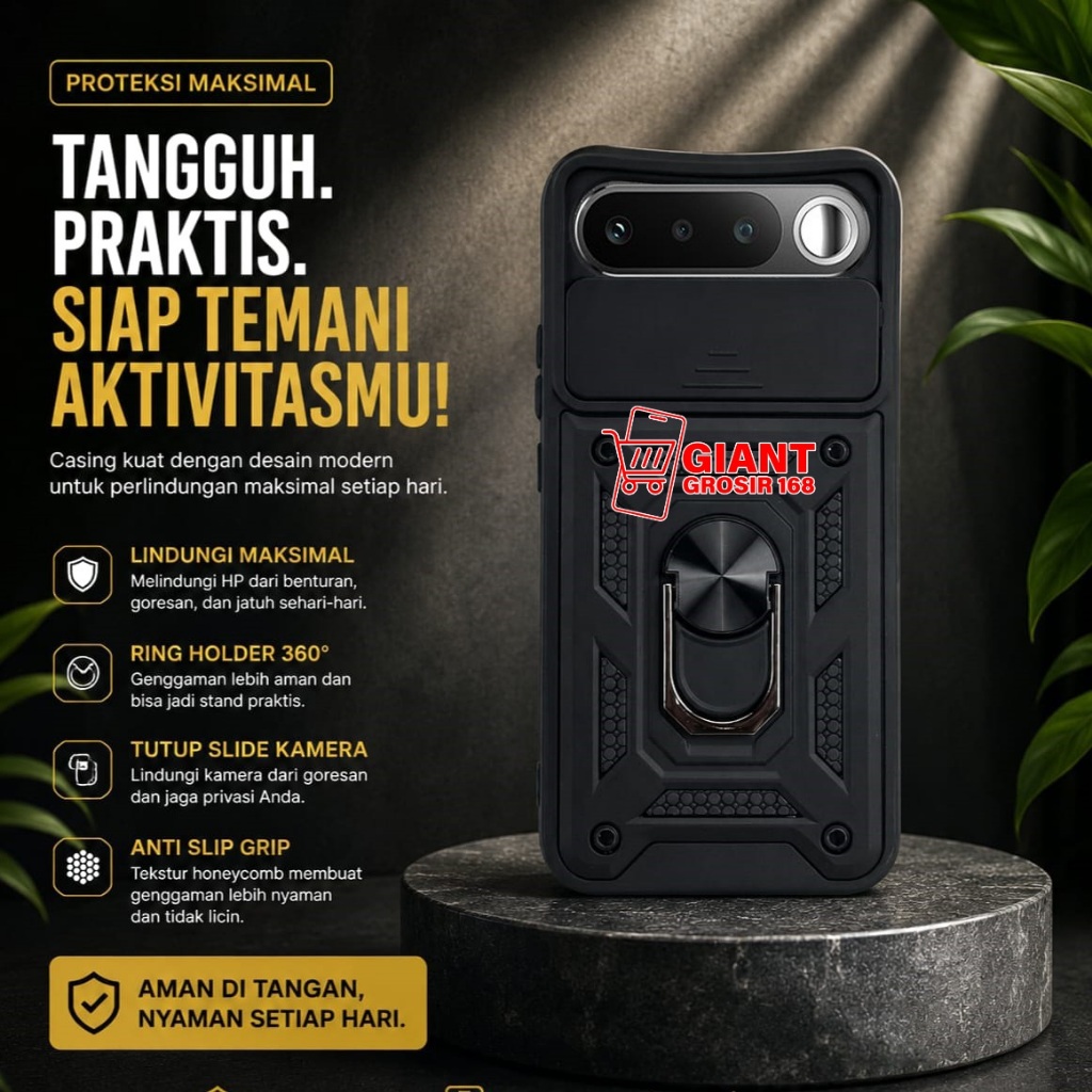 Vivo Y05 Vivo Y11D Case Robot Black slide Protect Camera Case Vivo Y05 Vivo Y11D