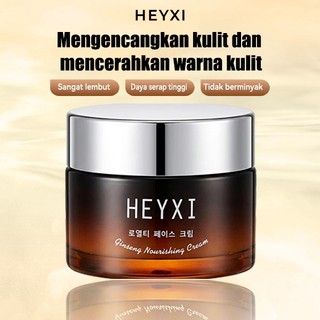 BPOM HEYXI GINSENG NOURISHING CREAM Perawatan kulit/pelembap/pengencang/pencerah/persiapan cepat untuk orang malas/Kemasan portabel/Gunakan di siang hari