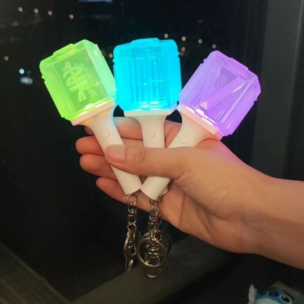 NCT U 127 DREAM WayV WISH Mini Lightstick พวงกุญแจ Fanmade Bagcharm ls Taeyong Johnny Jaehyun Haecha