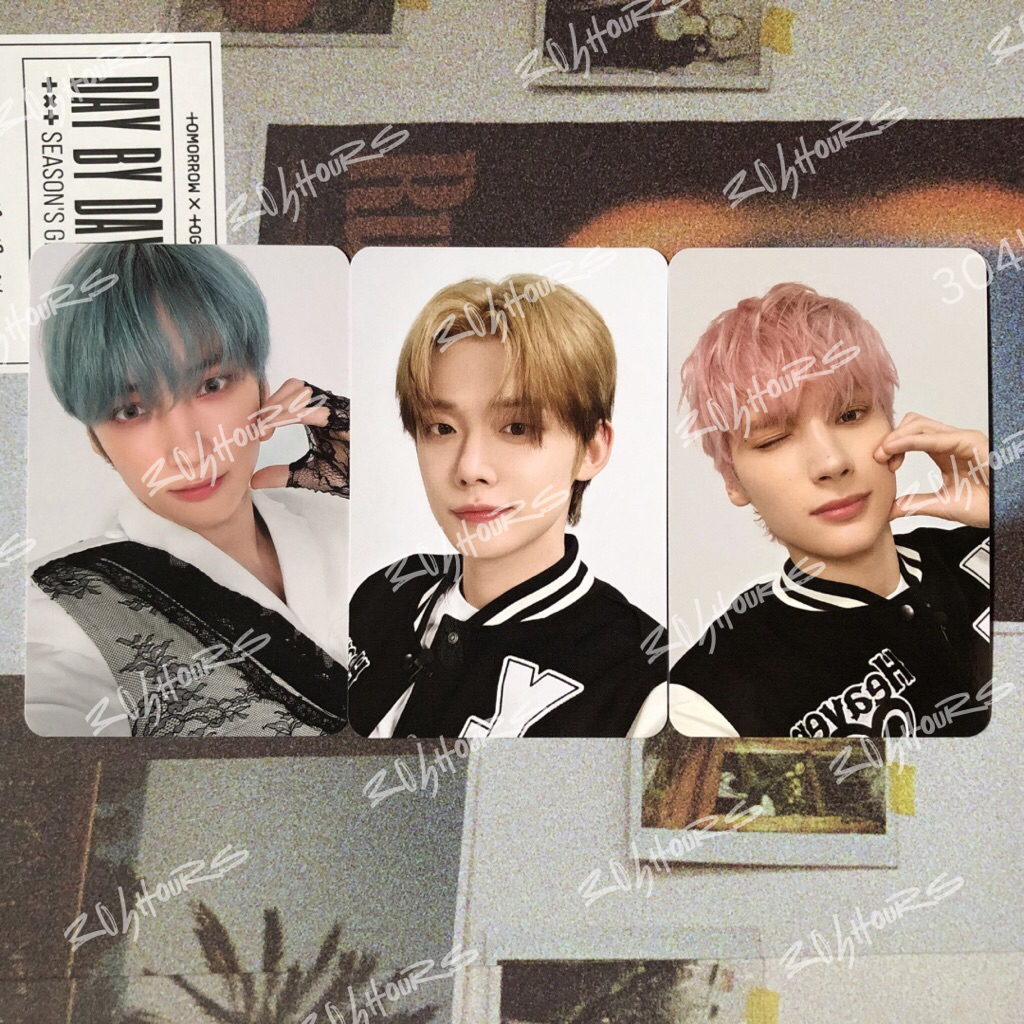 | [อย่างเป็นทางการ] Photocard TXT VR Concert Hyperfocus Heart Attack Full Box Package Pre-Order Gift | Yeonjun Hueningkai