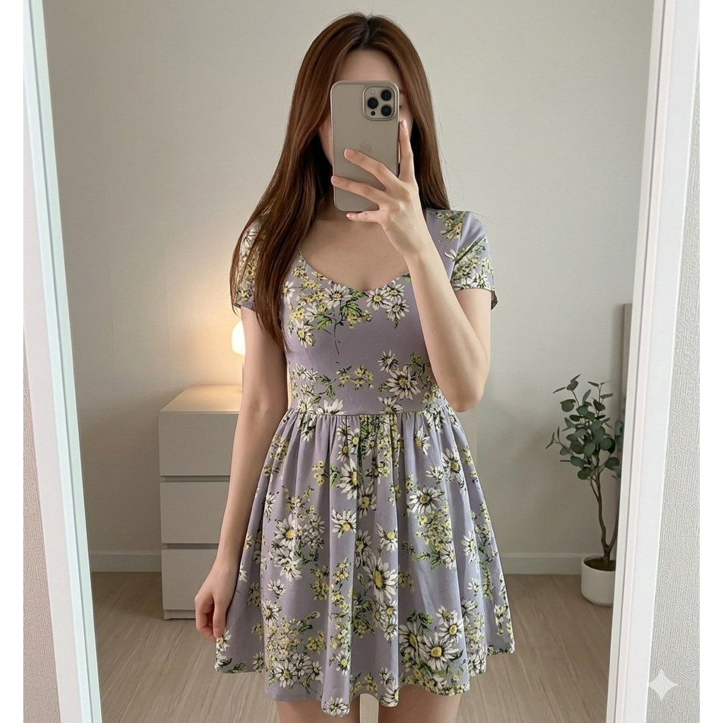 ValleyGirl Mini Lilac Dress