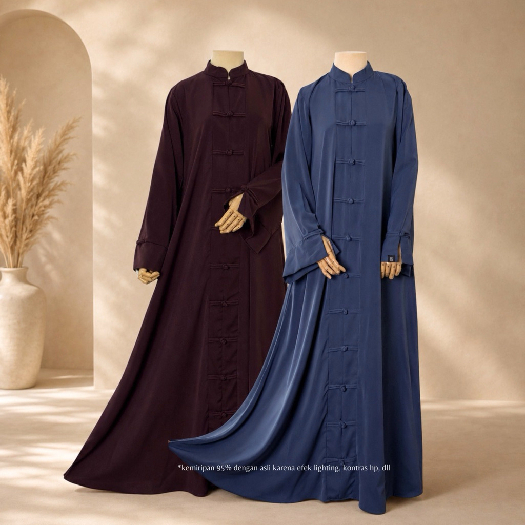 (ABAYA ONLY) ปุ่มภาษาจีน ABAYA CHEONGSAM โดย RUMAH SAFWAH