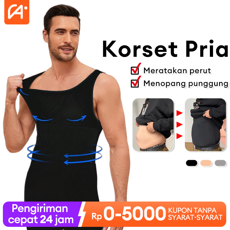 ผู้ชาย Longtorso Seamless Tanktop Breathable Fat Burner Belly Hot Shapers กีฬาผู้ชายรัดตัว 813