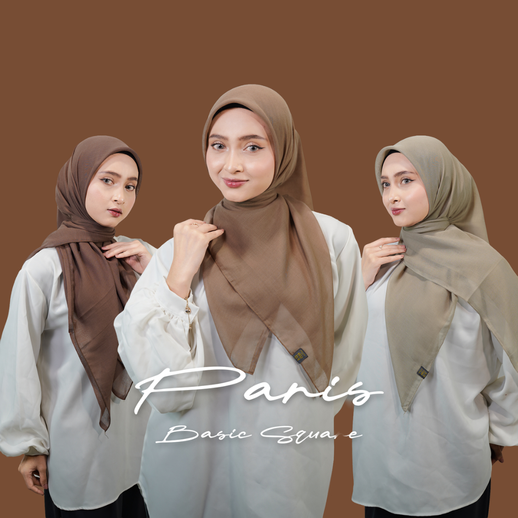 MUDY-Paris Basic Square Hijab (AFF)