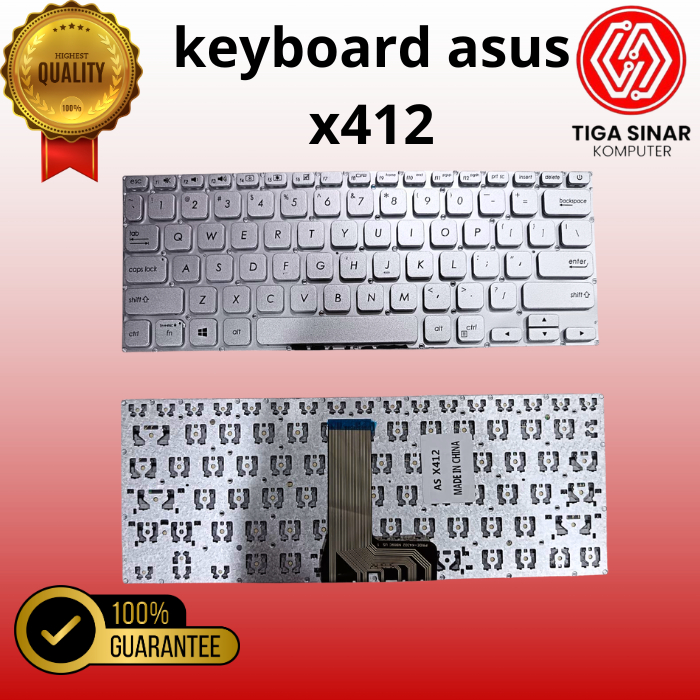 คีย์บอร์ด Asus VivoBook 14 X412 X412U A412 A412F A409 A409F X409U - ใหม่