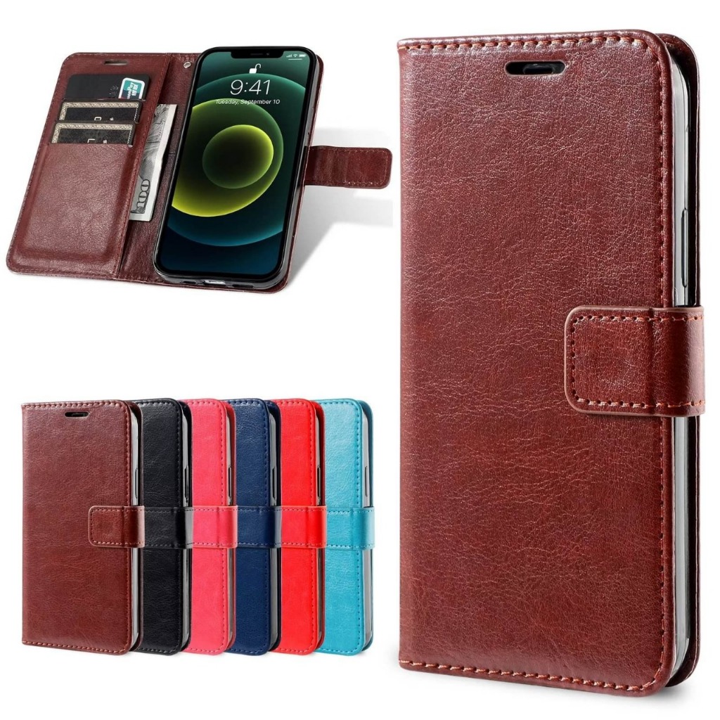 GANTUNGAN Flip Case Book Vivo Y31D Leather Flip Case Wallet Card Slot + Viseaon Book Hanger Vivo Y31