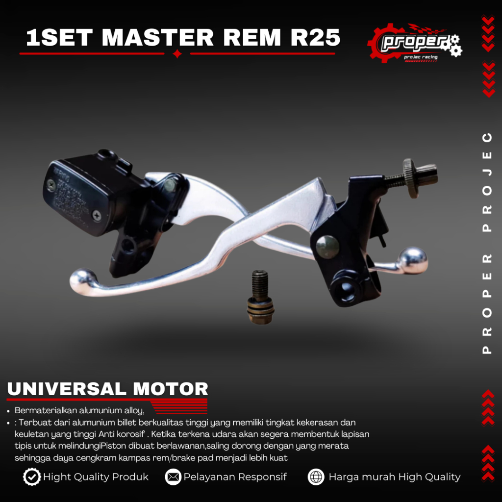 R25 หลักเบรค R25 CLUTCH R25 HANDLE R25 CLUTCH HANDLE R25 เบรค MASTER LEVER RIGHT LEFT HANDLE R25