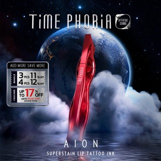 NEW LAUNCH-Timephoria Aion Superstain Lip Tattoo Ink 4G Tahan Lama 24H Waterproof Transferproof Foodproof  Lip Stain Liptint Lipgloss Lipstick Lip Cream Ringan Hydrates Makeup TimePhoria Official Store