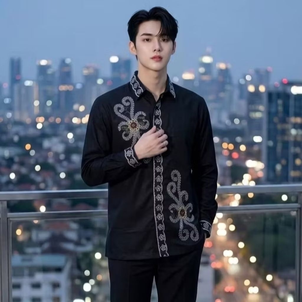 KEMEJA Congklak Sprinkle Shirt เสื้อไวรัส