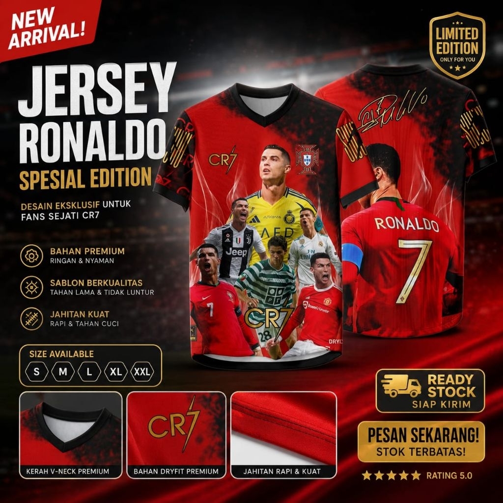 เสื้อแข่ง RONALDO SPECIAL EDITION