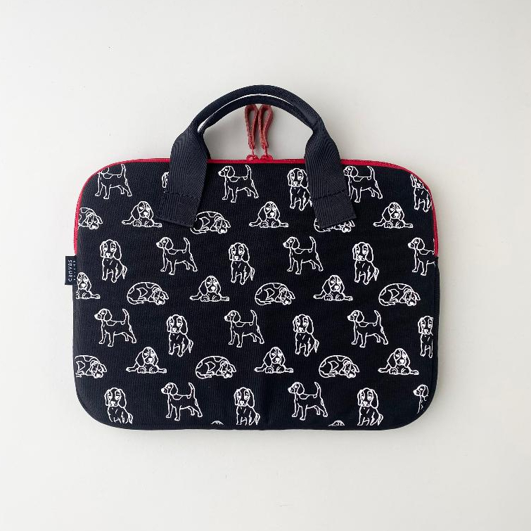 Billy Black Canvas Living กระเป๋าใส่แล็ปท็อปขนาด 14 นิ้ว