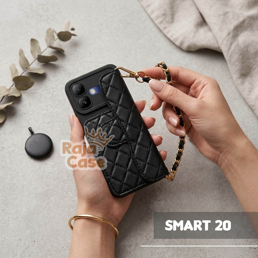 PRK กระเป๋าสตางค์สําหรับ Infinix Smart 20 Hot 60 pro Oppo Reno 15 Oppo A6X Vivo Y05 Samsung A07 - PR