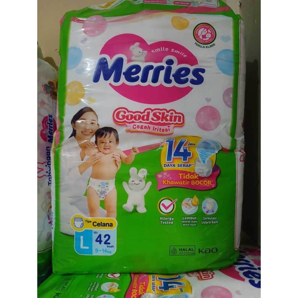 MERRIES PANTS GOOD SKIN L42