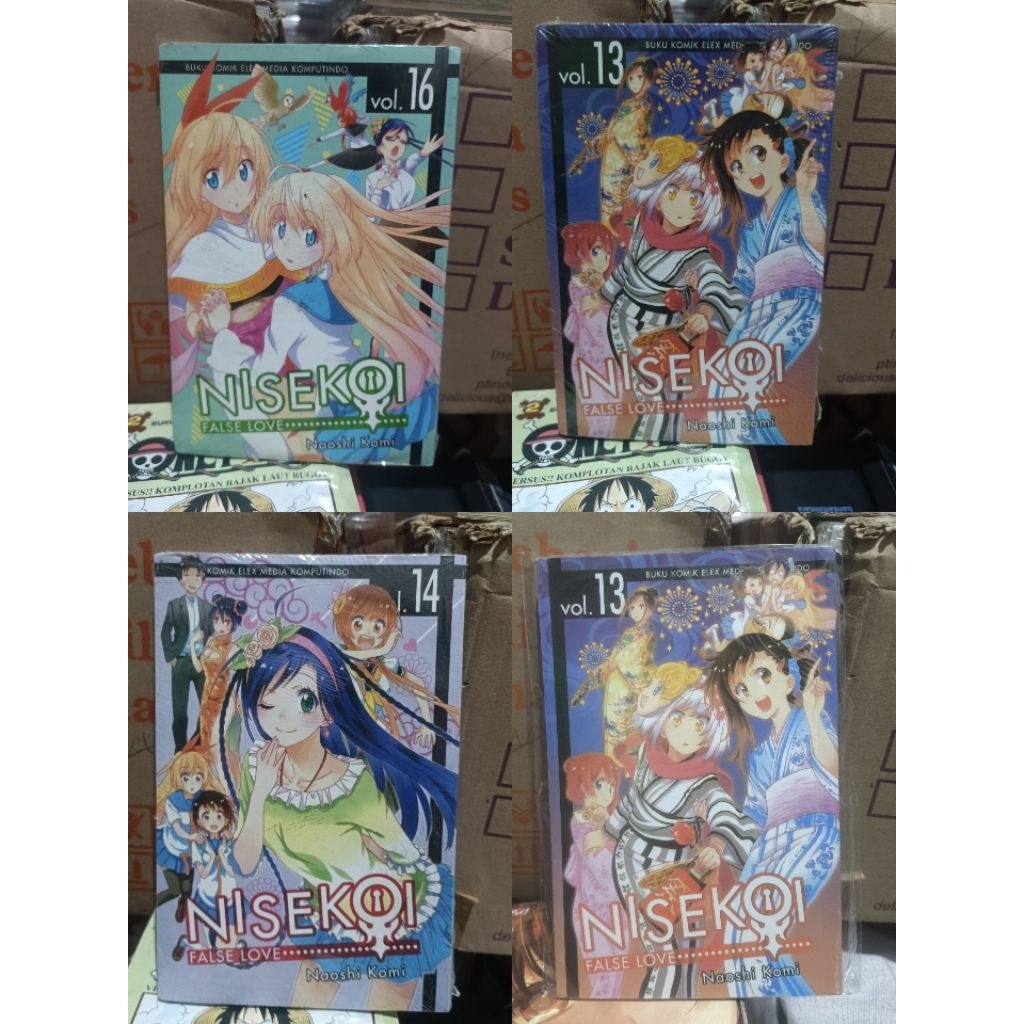 การ์ตูน Nisekoi 13,14,16 ซีล / การ์ตูน nisekoi vol 13,14,16 ซีล