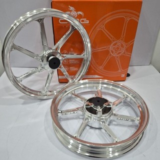 VELG CMG MG7 NINJA CNC RING 17 X 185 / 250 PALANG 7 UNTUK KAWASAKI NINJA R / NINJA RR / Ninja SS Original