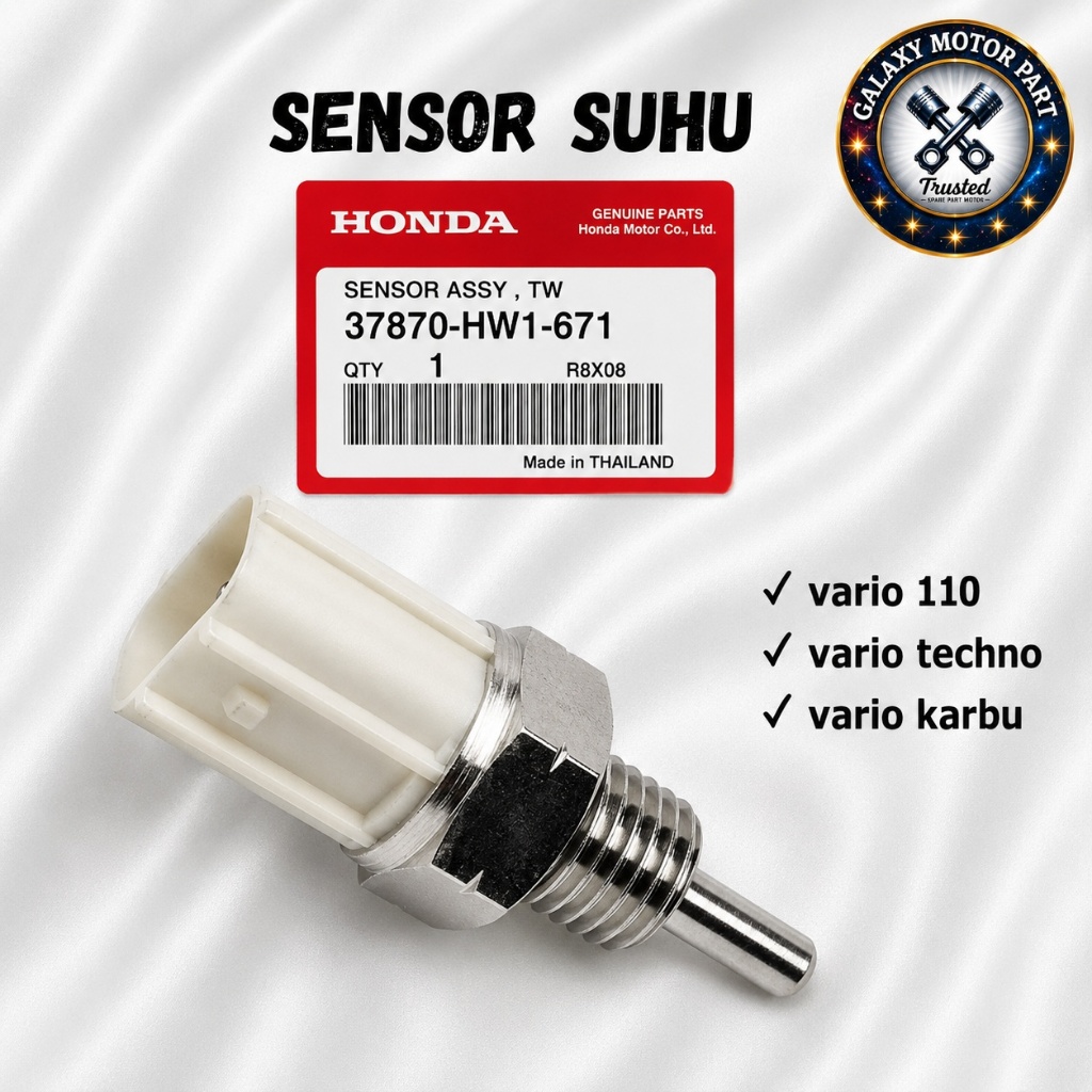 เซ็นเซอร์อุณหภูมิ TW Honda PCX 125 Vario 110KVB Sensor Assy TW 37870-HW1-671 OEM