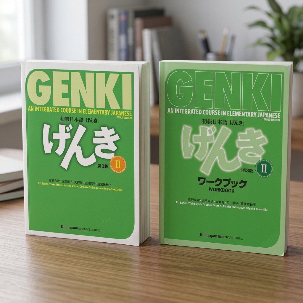 หนังสืองาน GENKI II และ