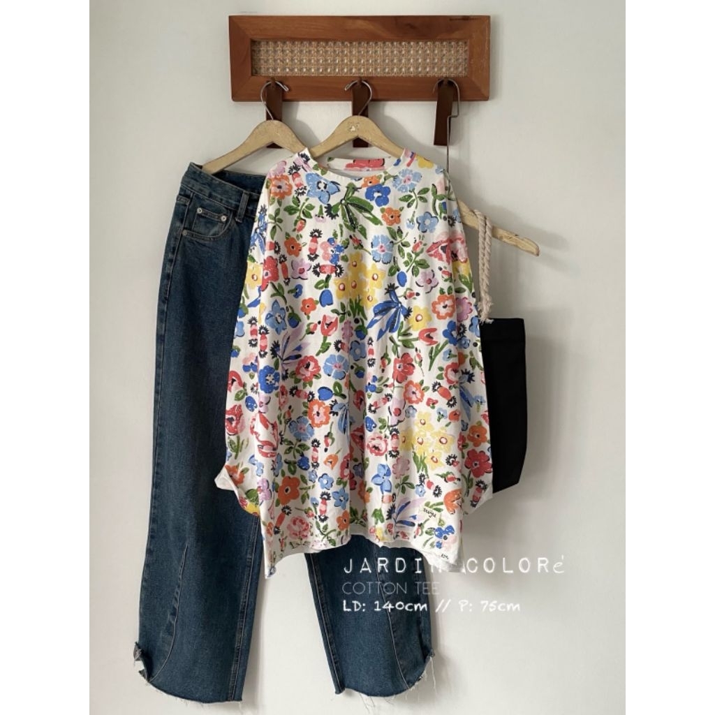 JARDIN COLOR / เสื้อยืดญี่ปุ่น MATERIAL