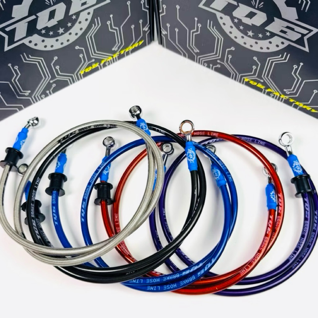 VIETNAM TQ6 K2 BRAKE HOSE 95CM คาร์บอนไฟเบอร์