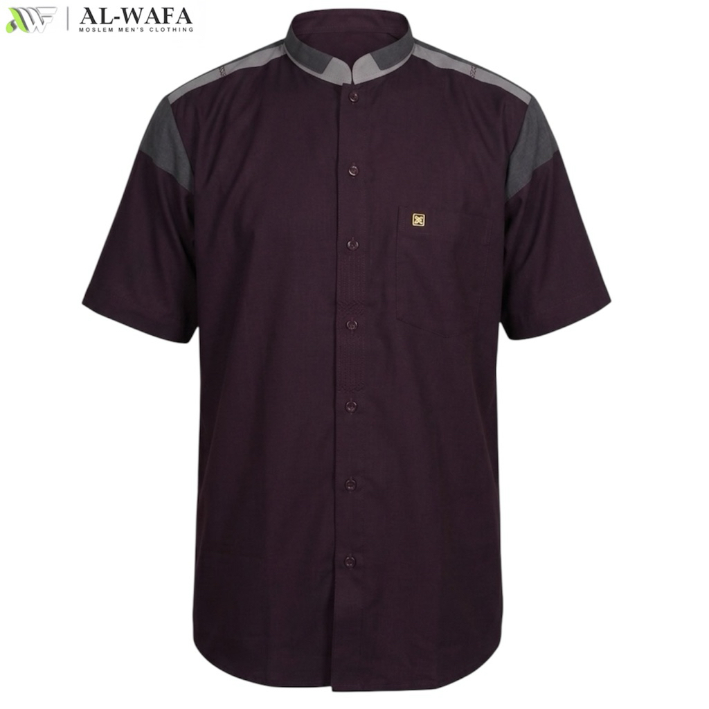 Al-Waf Al Bayan Series ผู้ใหญ่ (KK 138 HS CUFF COLOR) แขนสั้น