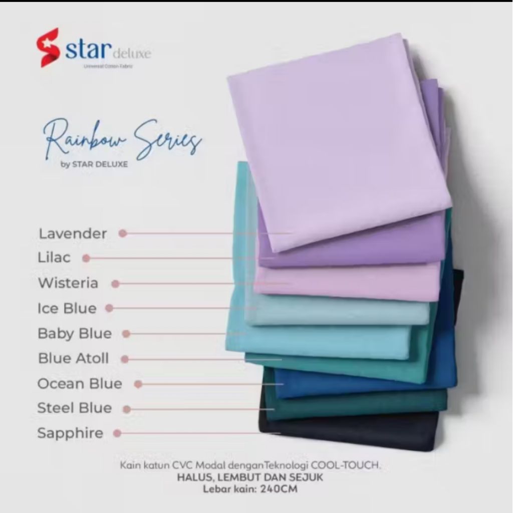 KATUN ผ้าปูที่นอนผ้าฝ้ายธรรมดา Start Deluxe มีจําหน่ายทุกขนาด
