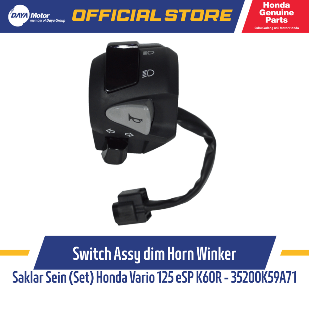 สวิตช์ไฟเลี้ยว (ชุด) Honda Vario 125 eSP K60R 35200K59A71