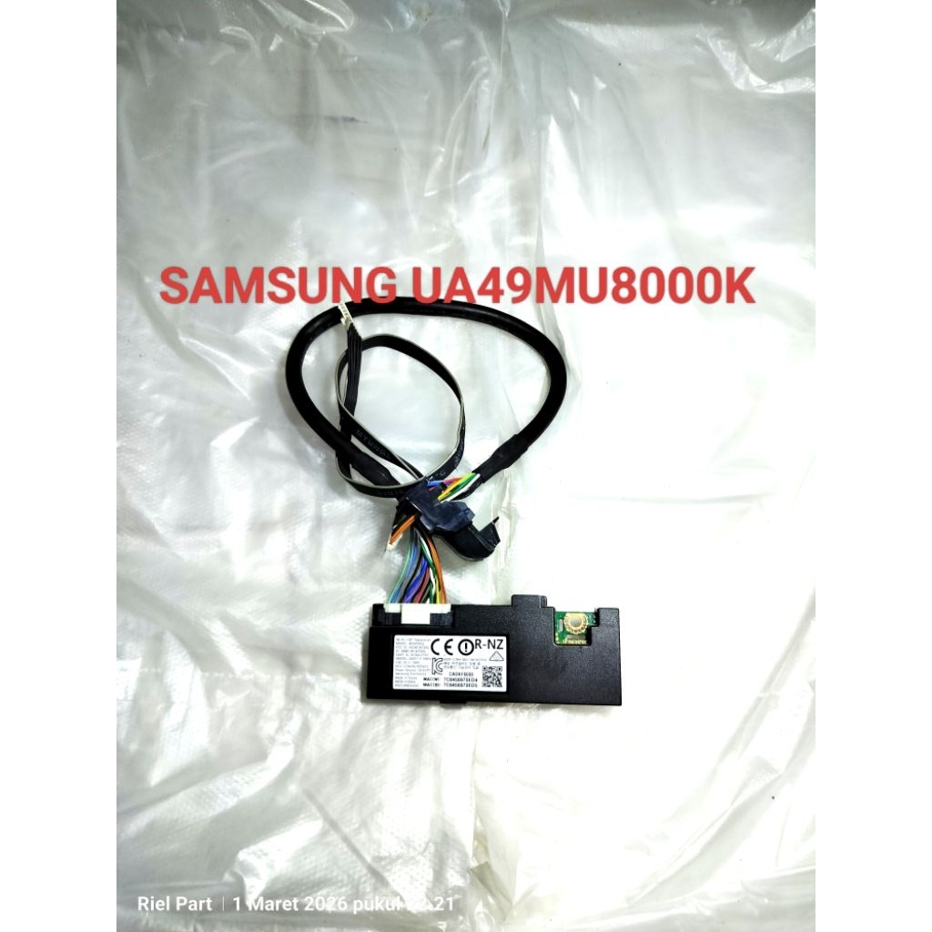 TOMBOL IR SENSOR - ปุ่มพลังงาน MANUAL - โมดูล WIFI BT LED TV SAMSUNG UA49MU8000K - UA49MU8000 - 49MU