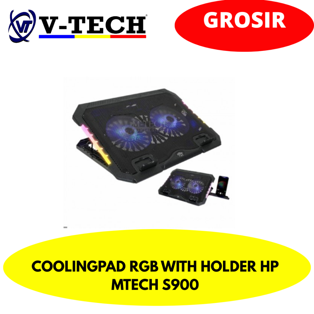 RGB COOLINGPAD WITH HOLDER HP MTECH S900