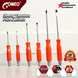 Obeng Tembus Plus Minus GOMEO | Ketok Palu Magnet Kuat Multifungsi