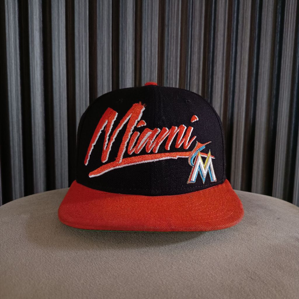 หมวก Snapback New Era x MLB Miami Marlins