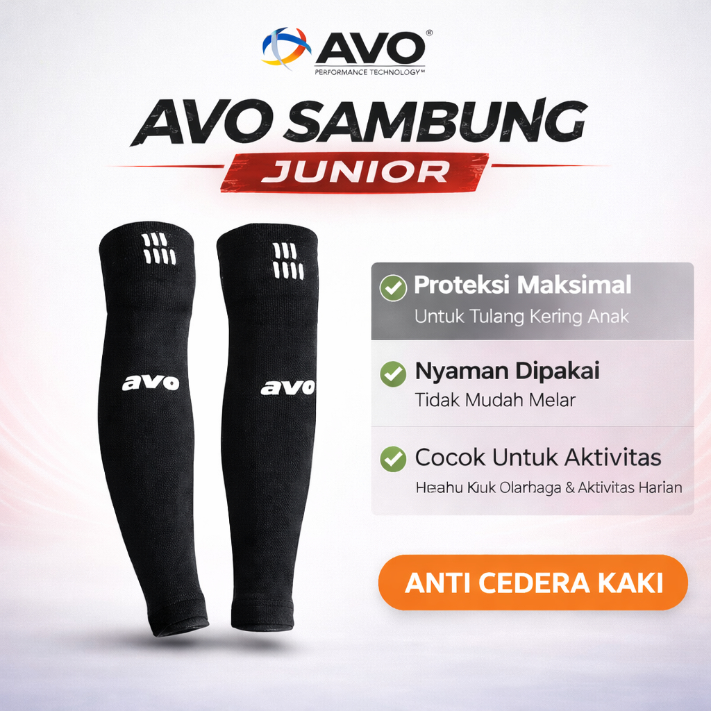 AVO Junior Football Futsal Leg Squad Football Original Sports Socks