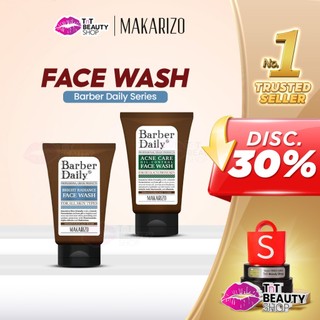 MAKARIZO Barber Daily Face Wash 100 ml Barber Daily Acne Care Oil Control Face Wash TnT Beauty Shop