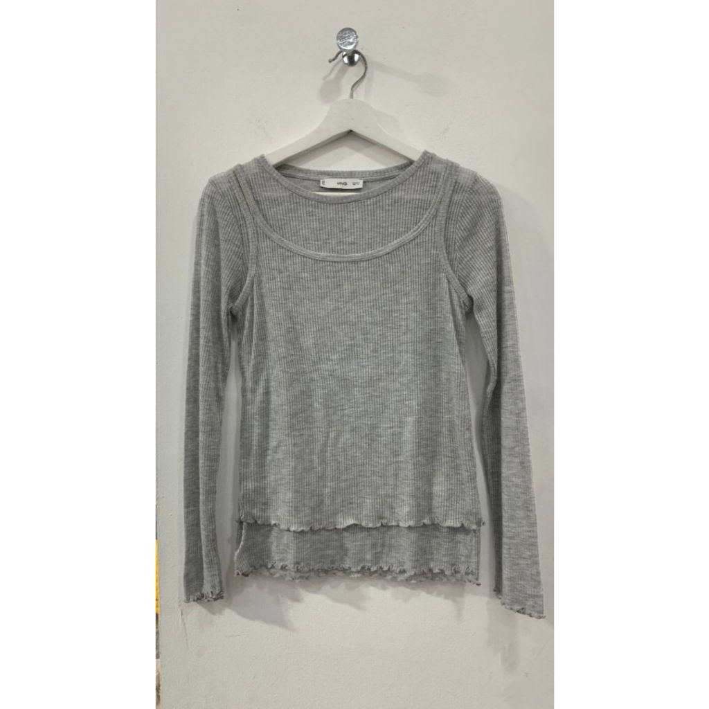 เสื้อ MANGO สีเทา***
