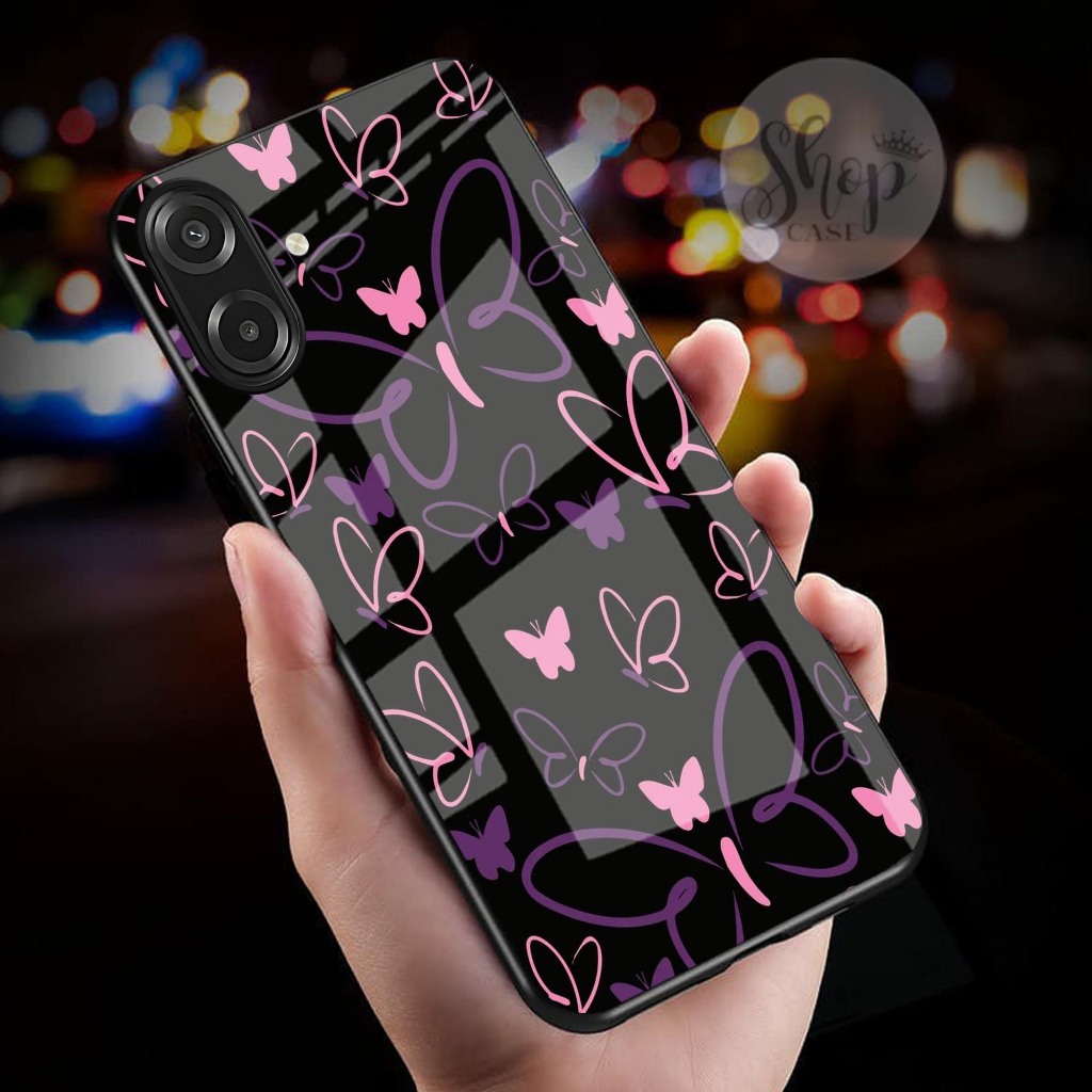 SAMSUNG HP [K15] เคสกระจกล่าสุดสําหรับSamsung A07 5Gประเภทโทรศัพท์GlossyปลอกสําหรับSamsung A07 5Gเคส
