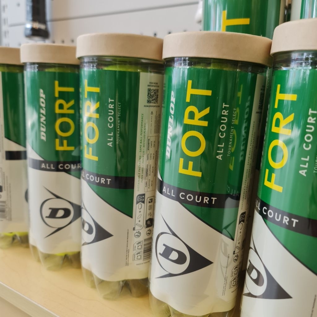 DUNLOP FORT ALL COURT CONTENTTS 3 - TENNIS BALL ดั้งเดิม 100%
