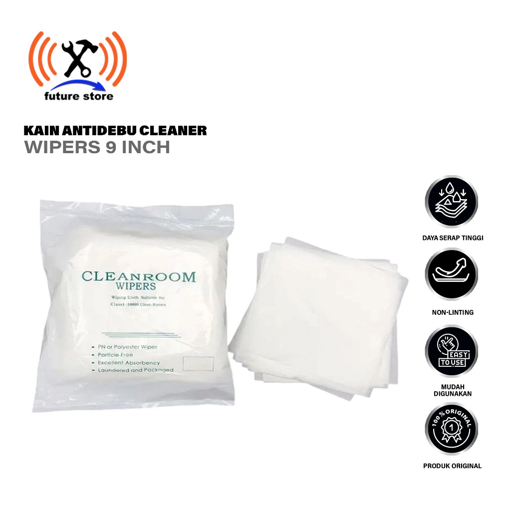 ต้นฉบับ 9 นิ้ว ANTI-BULU CLEANER ROOM WIPER