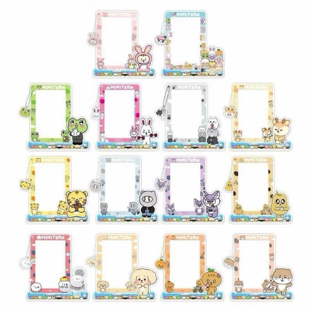 Miniteen Standee photocard pc kpop seventeen Table Display