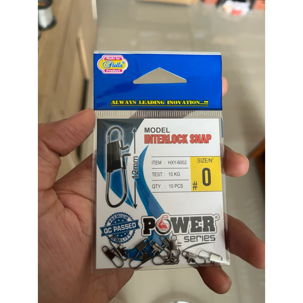 SNAP STELLA INTERLOCK FISHING NO. 0